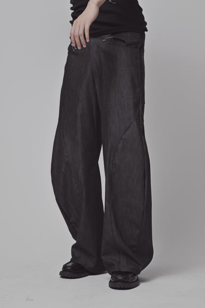 Baggy Jeanshose, von LabayPN, Ansicht von Vorne 